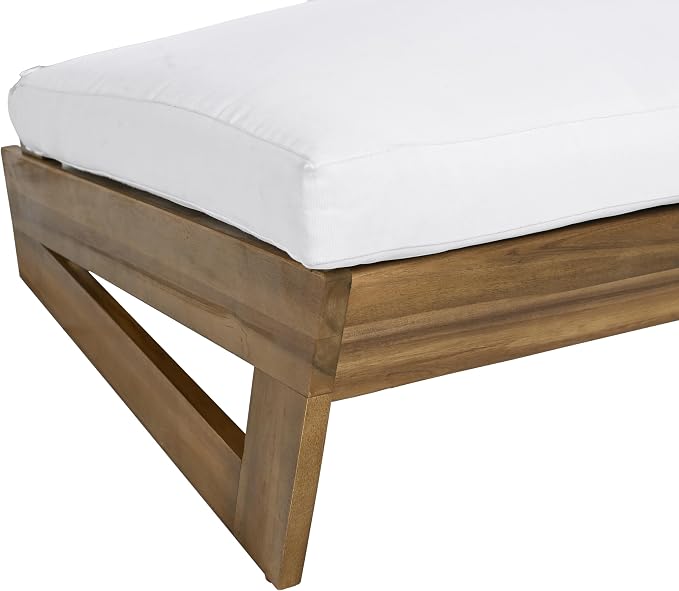 Christopher Knight Home Wicos Modern Acacia Wood Outdoor Sofa - Image 10