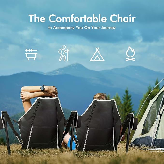 AKSOUL Hammock Camping Chair Swinging: Foldable & Portable Swing Chairs - Image 7