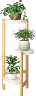 FILWH Plant Stand Indoor Outdoor Plant Rack 3 Tier 3 Potted Flower Holder by FILWH