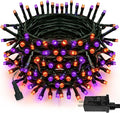 75.8 FT 200 LED Orange and Purple Halloween Tree Lights Indoor Outdoor by PRODUCTS