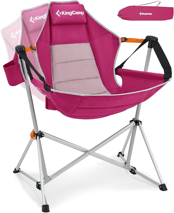 KingCamp Hammock Camping Chair, Swinging Portable Folding Camp Chairs by KingCamp