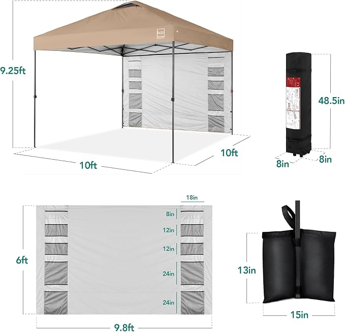 Best Choice Products 10x10ft Pop Up Canopy Tent - Image 8