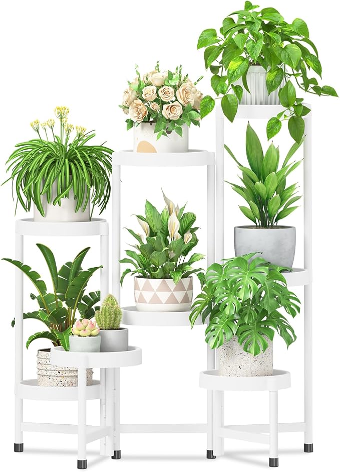 iDavosic.ly 8 Tier Folding Plant Stand Indoor Outdoor by iDavosicly