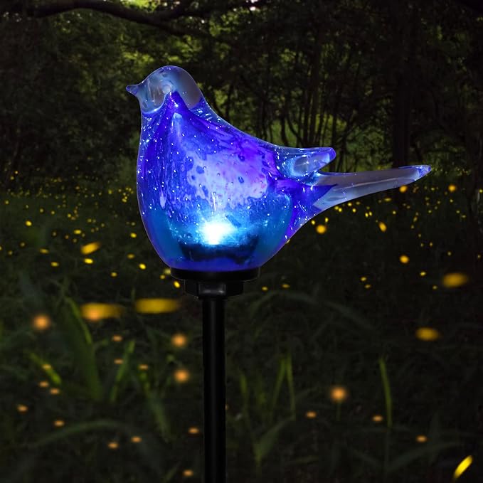 Afirst Solar Bluebird Garden Stake Lights - Image 7