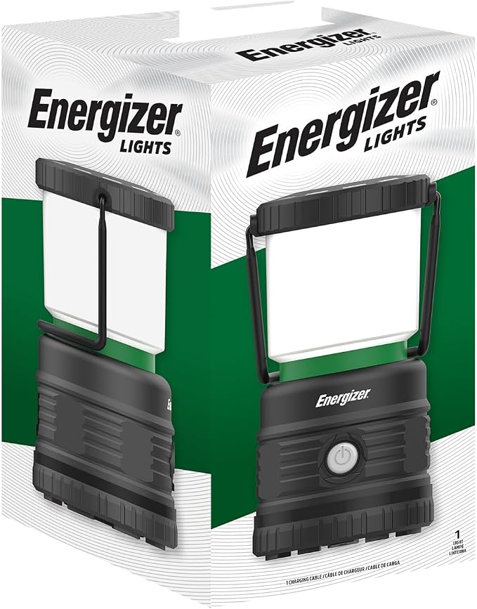 ENERGIZER LED Camping Lantern X1000, Bright and Rugged Tent Light, Water - Image 8