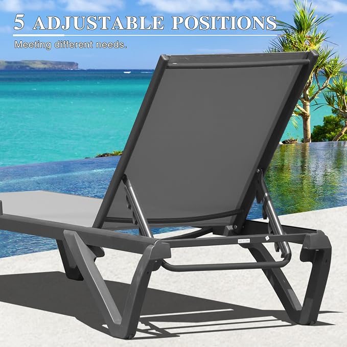 Domi Pool Lounge Chairs Set of 2 - Image 5