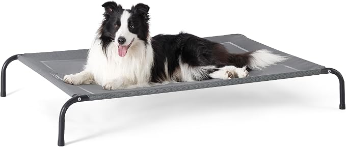 Bedsure Outdoor Elevated Dog Bed Large Sized Dog, Portable Indoor & Outdoor - Image 8