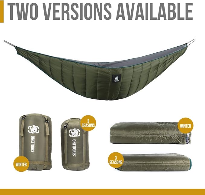 OneTigris Night Protector Ultralight Hammock Underquilt, Full Length Camping - Image 8