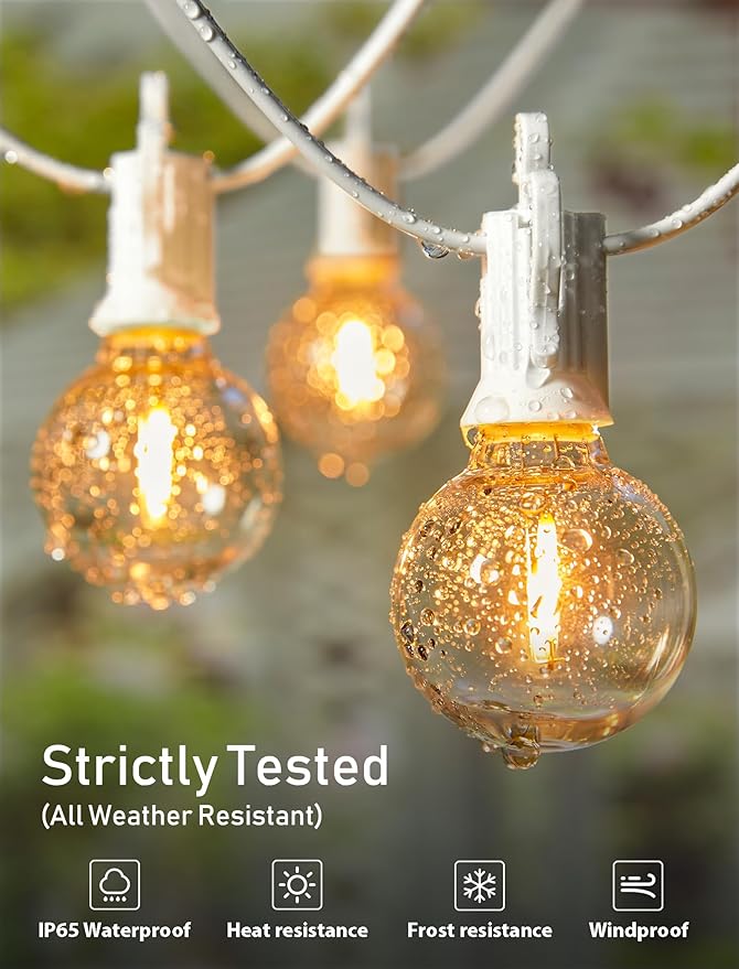 Brightown 69 Feet LED Outdoor String Lights - Image 6