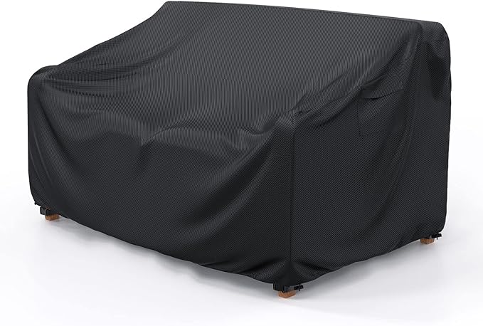 Heavy Duty Patio Sofa Cover Waterproof, Mrrihand 2-Seater Outdoor Sofa Loveseat by Mrrihand