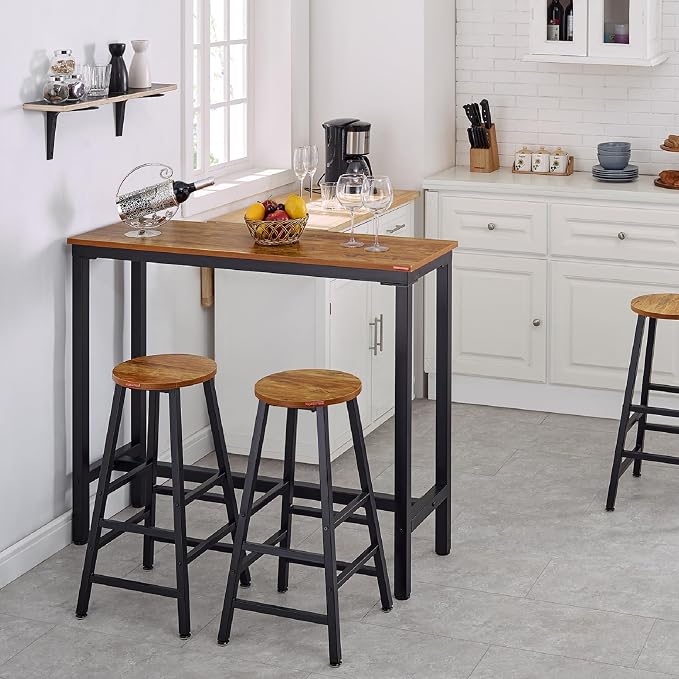 Mr IRONSTONE Bar Table, for Narrow Space, Living Room - Image 7