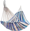 Double Hammock 2 Person Extra Large 330X150cm Load Capacity 600Pound Canvas by GOCAN