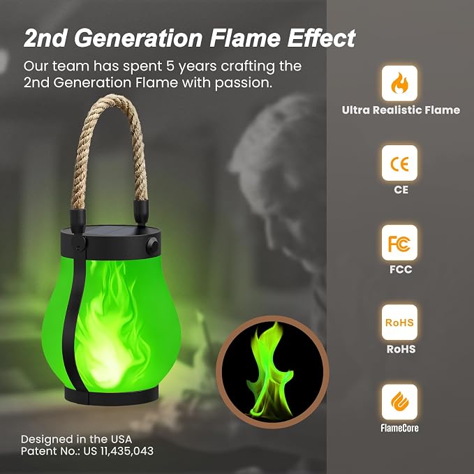 Hompavo Gen2 Solar Lanterns Outdoor - Image 2
