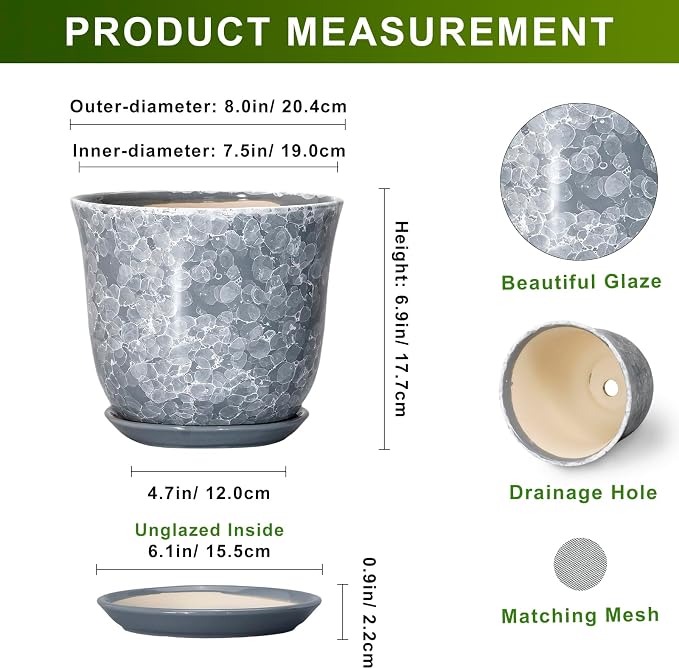 Ceramic Plant Pots - Image 2
