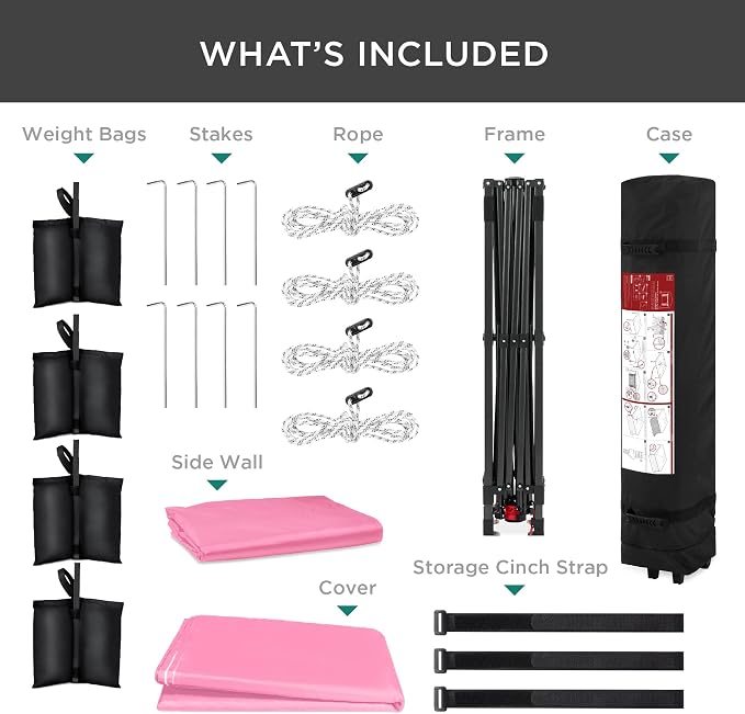 Best Choice Products 10x10ft Pop Up Canopy Tent - Image 8