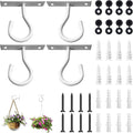 4Pack 2.5Inch Ceiling Hooks for Hanging Plant, Hanger for Indoor and Outdoor by AnDocK