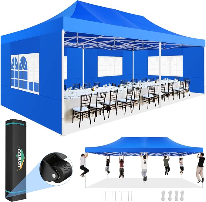 COBIZI 13x26 Pop up Canopy Heavy Duty by COBIZI