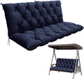 Porch Swing Cushion with Backrest, Waterproof Bench Cushion by Pakunoda