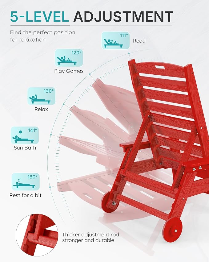 Chaise Lounge Chair Outdoor - Image 4