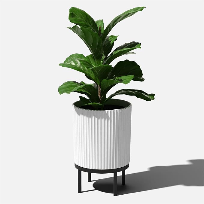 Veradek Demi Series Round Planter w/Stand - Image 9