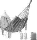 Double Boho Macrame Hammock by YAERSI