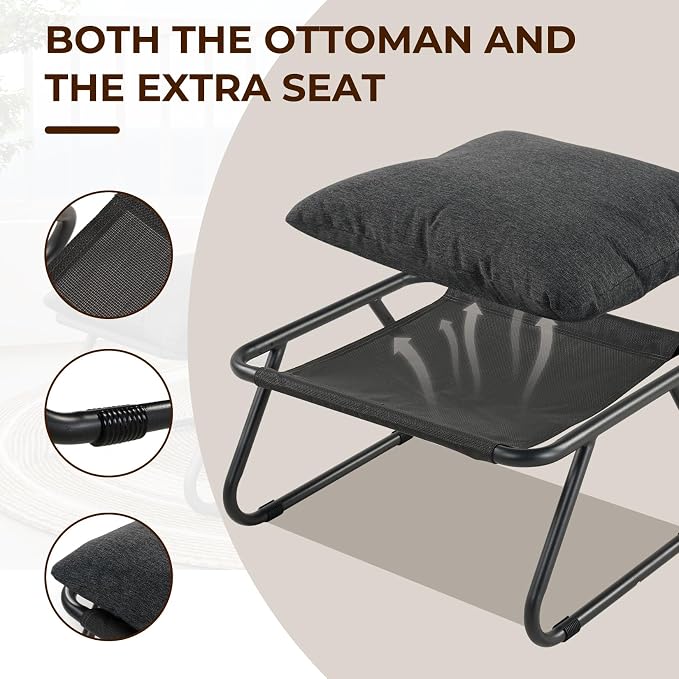 Grand patio Outdoor Lounge Chair - Image 6