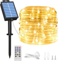 ICRGB Solar Rope Lights Outdoor, 39FT 100 LED Solar Rope Lights, IP67 Waterproof by ICRGB