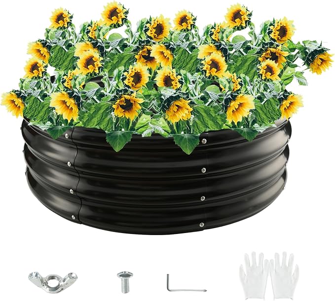 Round Galvanized Steel Fire Ring/Fir Pit by zbzbml