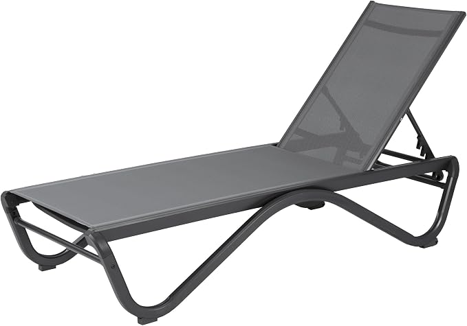 Kozyard Outdoor Chaise Lounge Chair, Full Flat Adjustable Patio Lounger - Image 9