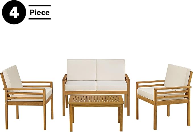 Okemo 4-Piece Patio Set - Image 7