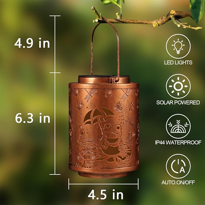 Solar Lanterns Garden Decor Birthday Gifts - Image 3