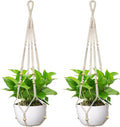 USLAI Macrame Plant Hanger Indoor Outdoor, Fits 4 to 15 Inch Pots, Strong by USLAI