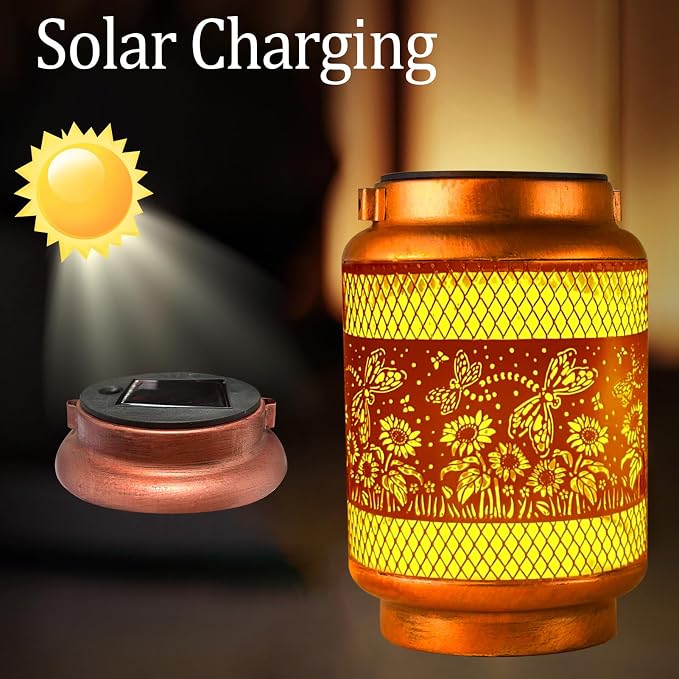 Solar Lanterns Outdoor Waterproof Birthday Gifts - Image 2