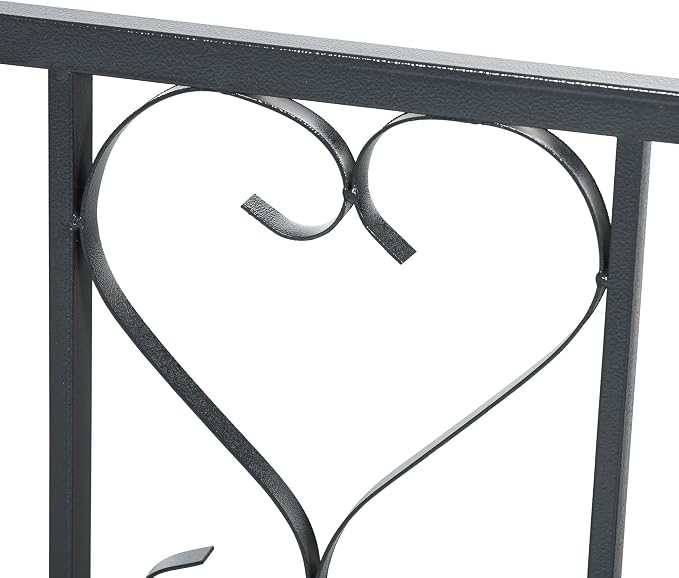 Outsunny 81" Metal Garden Arbor - Image 9
