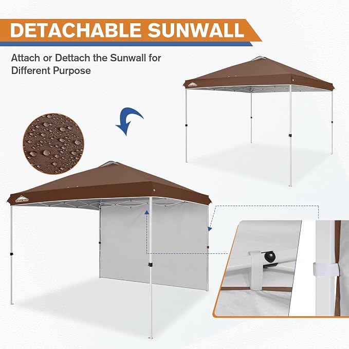 EAGLE PEAK Commercial Canopy 10x10 Pop Up Canopy Tent - Image 7
