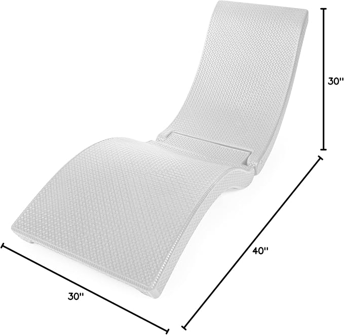Robelle Premium Poolside Patio Chaise Lounge Chair - Image 3