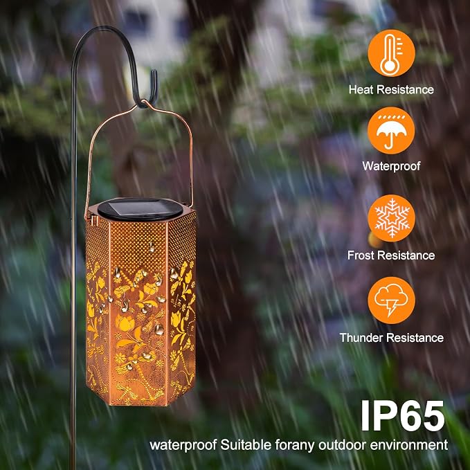 Dragonfly Solar Lanterns Outdoor Waterproof - Image 4