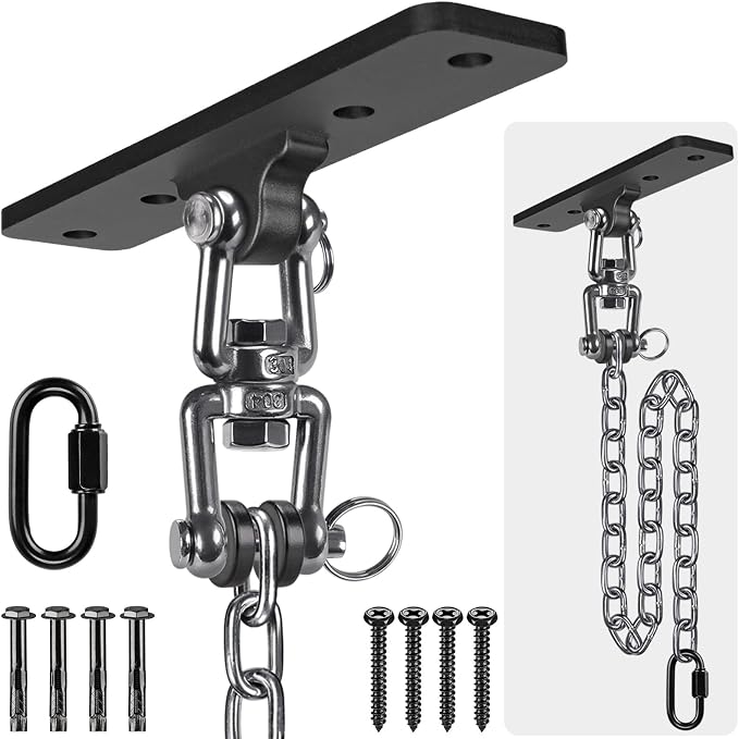 Dolibest Hanging Kits Hammock Chair Hardware, Heavy Duty Swing Hanger by Dolibest
