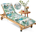 Waterproof Outdoor Chaise Lounge Chair Cushion 75.1 x 22 x 4.72 Inches UV by SLIMSTY