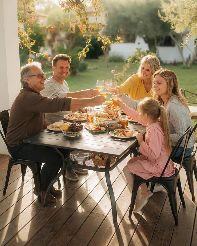 Outvita Outdoor Patio Table for 6 Person - Image 2
