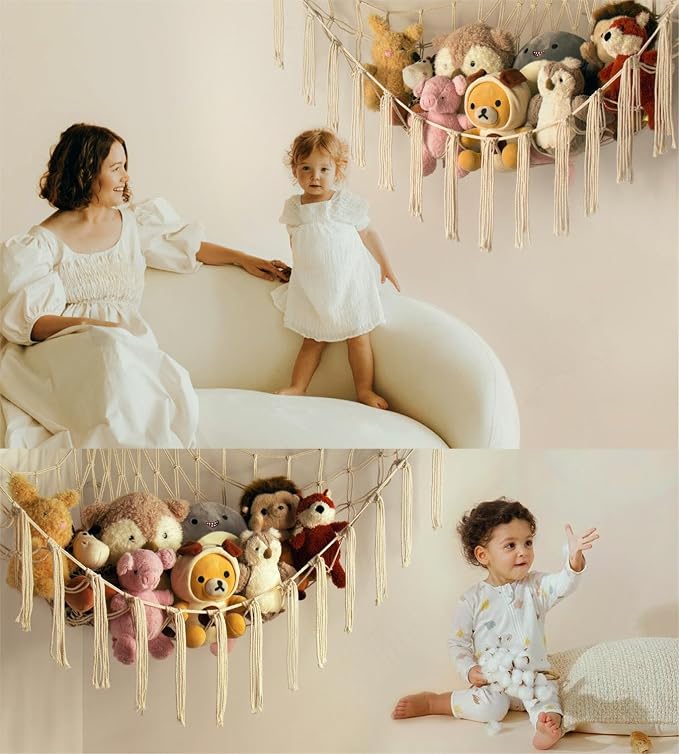 Stuffed Animal Storage Hammock Net - Image 2
