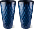 Glitzhome 23.75" H Tall Outdoor Planter, by Glitzhome