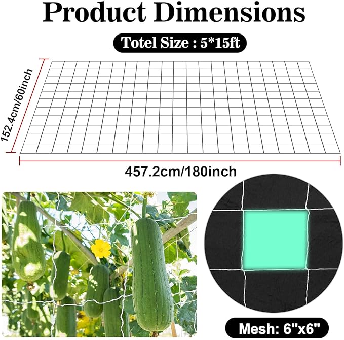 2 PCS Garden Plant Trellis Netting - Image 2
