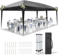 VINGLI 10x20 Pop Up Canopy Tent, Outdoor Tent Canopies Foldable Portable by VINGLI