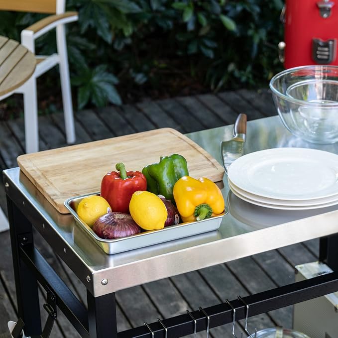 Royal Gourmet Dining Cart Table - Image 7