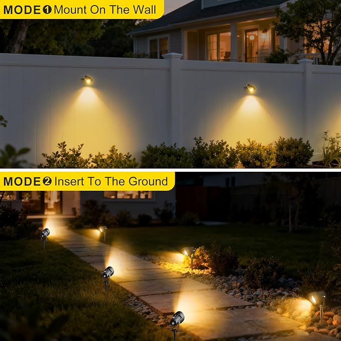 Landscape Spot Lights Outdoor, Dusk to Dawn Outdoor Lighting - Image 4