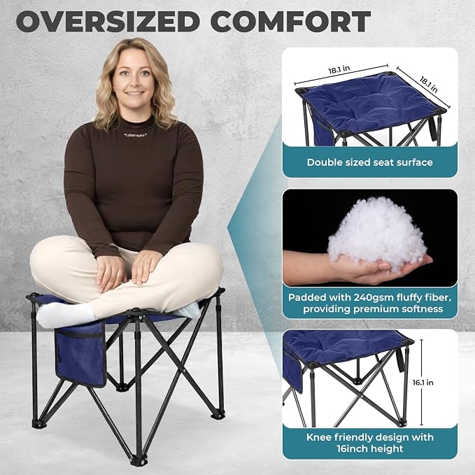 FUNDANGO Oversized Camping Stool - Image 2