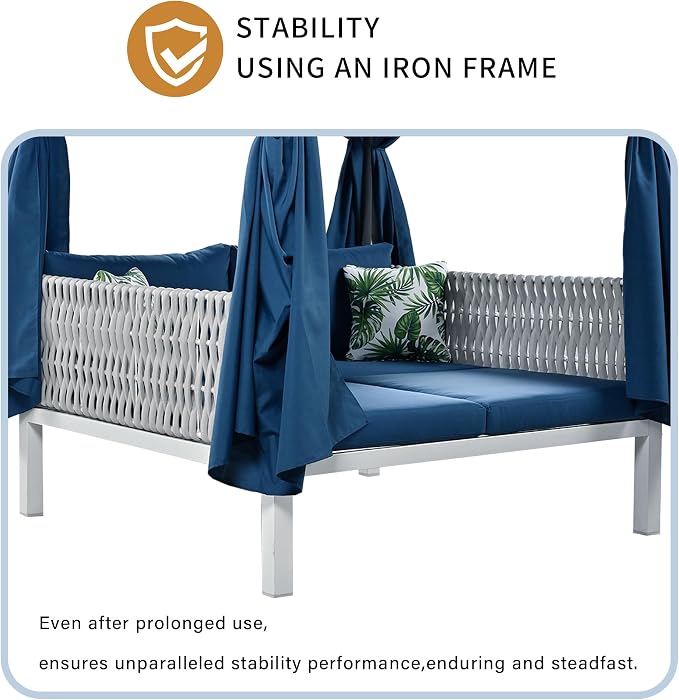 Merax Outdoor Patio Daybed - Image 5
