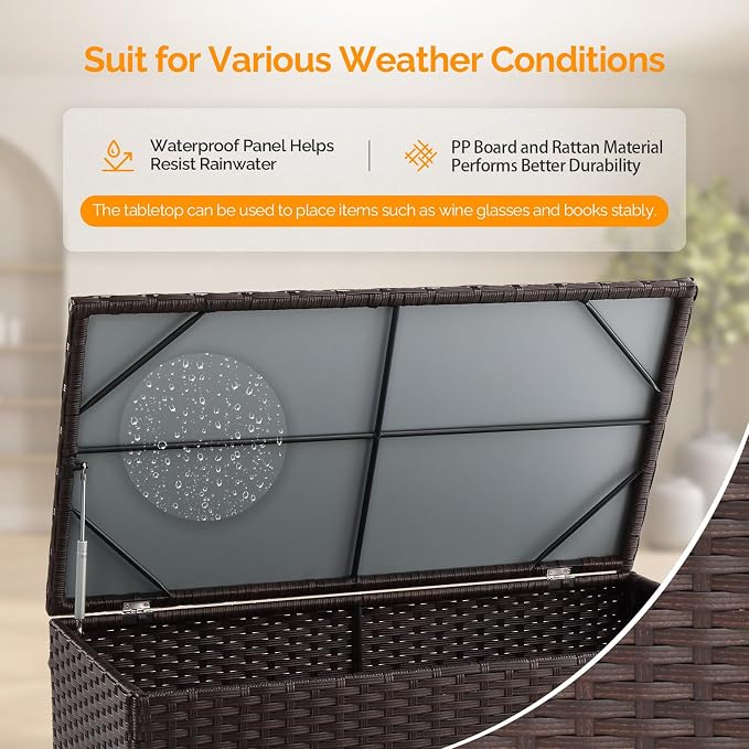 VINGLI Outdoor Coffee Table - Image 5