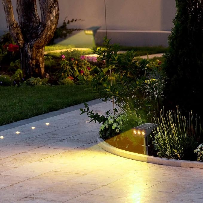 Solar Spot Lights Outdoor, Solar Landscape Spotlights Waterproof Adjustable - Image 8